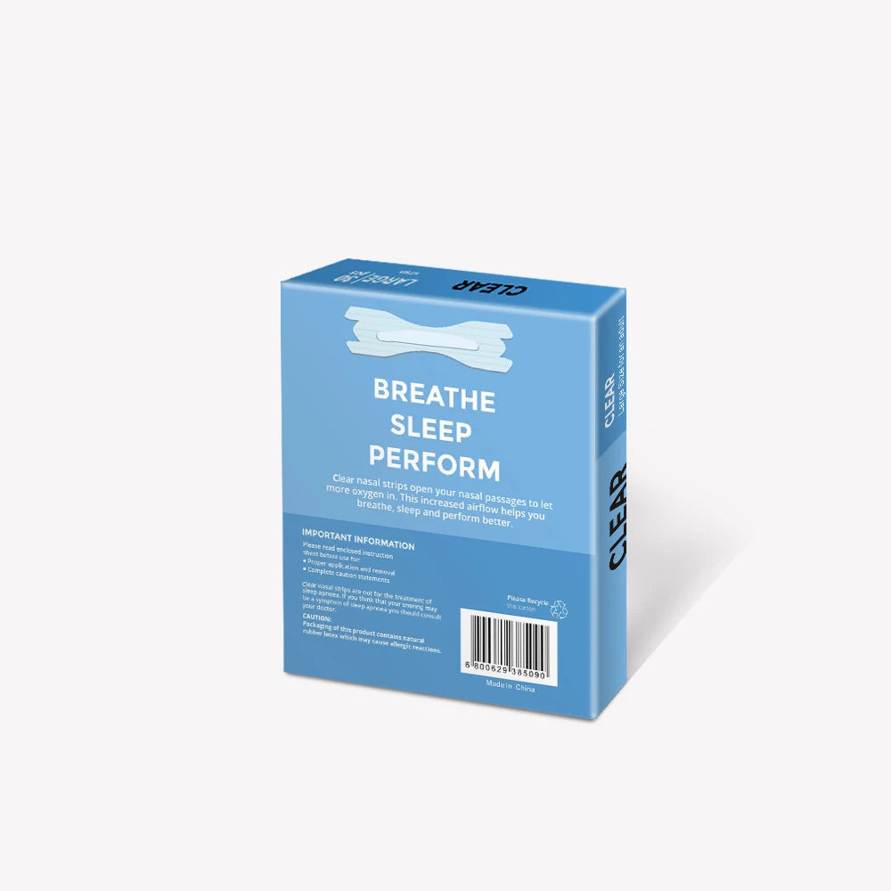 Anti-Snoring Nasal Strips - 30 Pieces