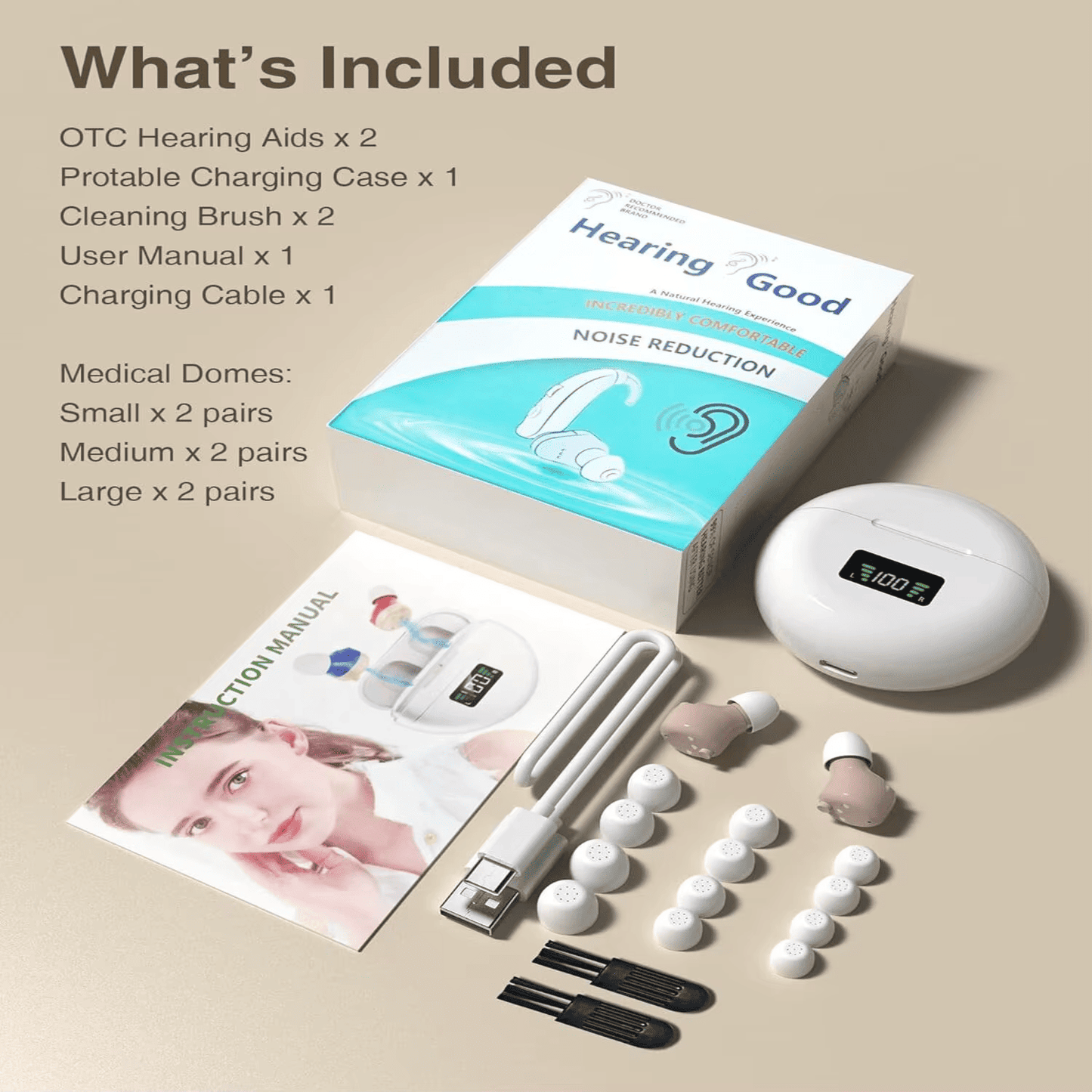 Rechargeable Hearing Aids