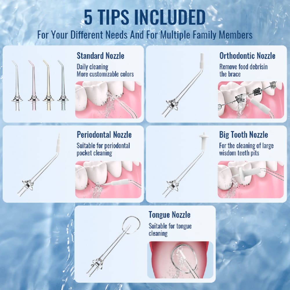 Rechargeable Dental Water Flosser