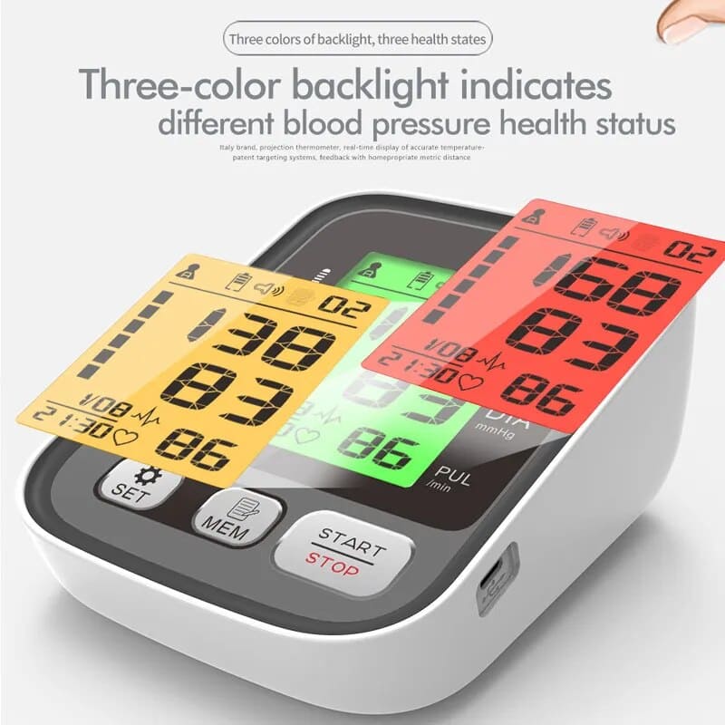 Premium Upper Arm Blood Pressure Monitor