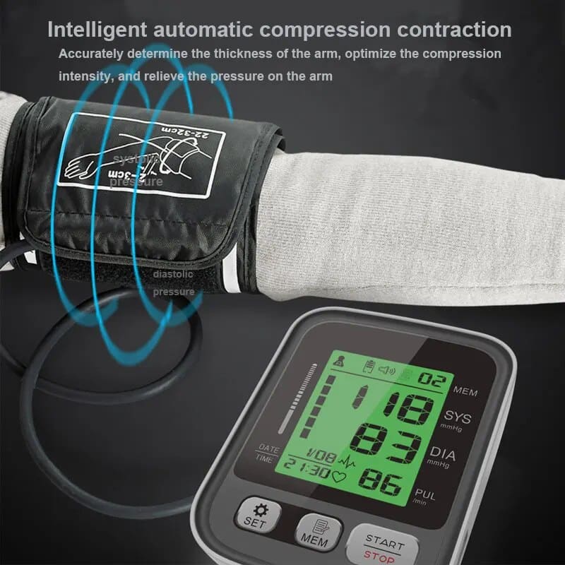 Premium Upper Arm Blood Pressure Monitor